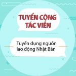 Cộng tác viên tuyển dụng nguồn lao động Nhật Bản 08/2018 12 tuyển dụng cộng tác viên