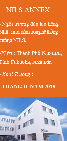 Ưu đãi lên tới 40% học phí nhân kỷ niệm thành lập trường NILS ANNEX 12 Khuyen mai hoc bong du hoc