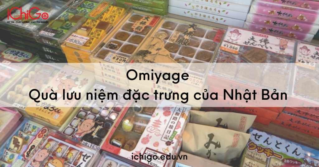 Omiyage và văn hóa tặng quà lưu niệm của Nhật Bản 40 Omiyage quà lưu niệm nhật bản